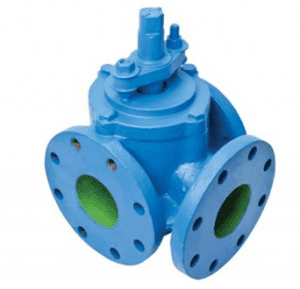 Multi-port gas plug valve