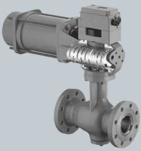 Electric rotary plug valve